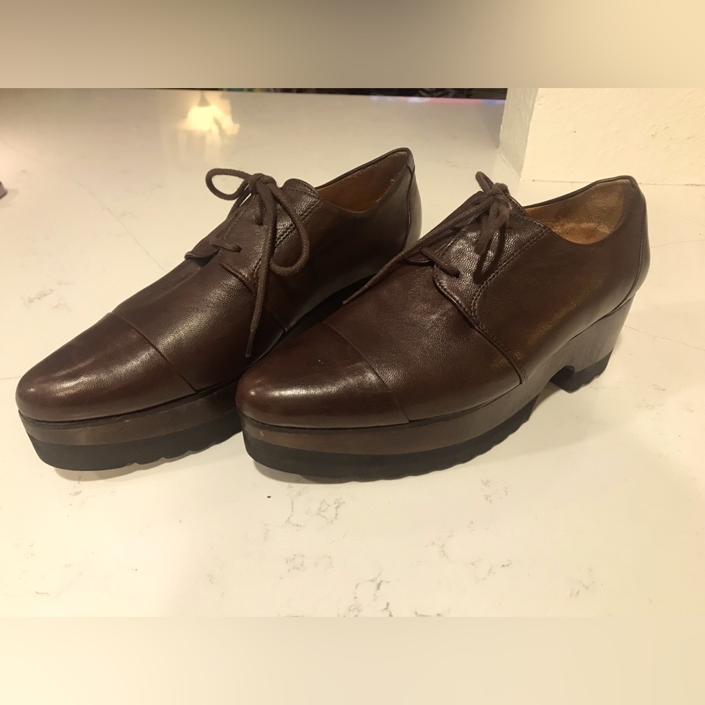 Thakoon Karo platform clog loafers